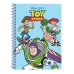 Notebook Toy Story Ready to play Világoskék 80 Ágynemű A5