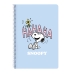 Zápisník Snoopy Imagine Modrý A4 80 Listy