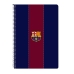 Notesbog F.C. Barcelona Rød Marineblå A4 80 Ark