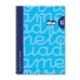 Caderno Lamela Azul Quarto 5 Peças 80 Folhas