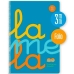 Notebook Lamela Fluorine Blue Din A4 5 Pieces 80 Sheets