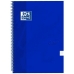 Notebook Oxford Denim Touch Kék Din A4 80 Ágynemű (5 Darabok)