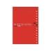 Notepad Pacsa Red 80 Sheets 10 Pieces