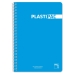 Notebook Pacsa Plastipac Turquoise Din A4 5 Piese 80 Frunze