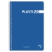 Quaderno Pacsa Plastipac Azzurro Blu scuro Din A4 5 Pezzi 80 Pagine
