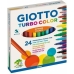 Set of Felt Tip Pens Giotto Turbo Color Multicolour (5 Units)