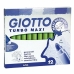 Conjunto de Canetas de Feltro Giotto Turbo Maxi Verde Claro (5 Unidades)