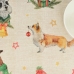 Stain-proof resined tablecloth Belum Christmas 100 x 140 cm