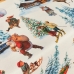 Stain-proof resined tablecloth Belum  Christmas Landscape 200 x 140 cm