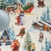 Traipiem izturīgs sveķu galdauts Belum  Christmas Landscape 140 x 140 cm