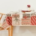 Fleckenabweisende geharzte Tischdecke Belum Christmas Present  250 x 140 cm