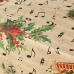 Dėmėms atspari derva dengta staltiesė Belum Christmas Sheet Music 250 x 140 cm