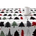 Fleckenabweisende geharzte Tischdecke Belum Merry Christmas 100 x 140 cm