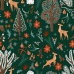 Tovaglia in resina antimacchia Belum Merry Christmas 140 x 140 cm