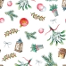 Živicový obrus odolný voči škvrnám Belum Merry Christmas 140 x 140 cm
