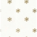 Toalha resinada antinódoas Belum Snowflakes Gold 250 x 140 cm
