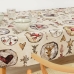 Vlekbestendig tafelkleed van hars Belum Wooden Christmas 140 x 140 cm