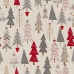 Živicový obrus odolný voči škvrnám Belum Merry Christmas 100 x 250 cm