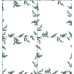 Fleckenabweisende geharzte Tischdecke Belum White Christmas 100 x 180 cm
