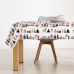 Stain-proof resined tablecloth Belum Noel 100 x 200 cm