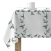 Stain-proof resined tablecloth Belum White Christmas 180 x 180 cm