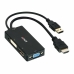 HDMI - DisplayPort adapteri LINDY 38182 Musta