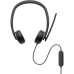 Hoofdtelefoon met microfoon Dell WH3024-DWW Zwart