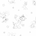 Lenzuolo con angoli Tom & Jerry 70x140 cm