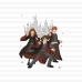 Capa nórdica Harry Potter Team 155 x 220 cm Solteiro