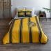 Κάλυψη παπλώματος Harry Potter Hufflepuff Κίτρινο Μαύρο 155 x 220 cm Kρεβάτι 90 εκ