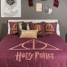 Påslakan Harry Potter Deathly Hallows 240 x 220 cm Säng 150/160
