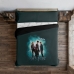 Κάλυψη παπλώματος Harry Potter Lumos Πολύχρωμο 220 x 220 cm Kρεβάτι 135/140