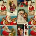 Antiflekk-harpiksduk Belum Vintage Christmas 200 x 140 cm