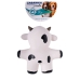 Dog toy Hilton Cow White Black Latex