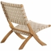 Garden chair Beau Rivage Beige 75 x 73 x 60 cm Foldable 2 Units