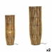 Floor Lamp Natural Bamboo 21,5 x 62 x 21,5 cm (2 Units)