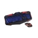 Keyboard and Mouse Esperanza EGK3000 Black