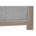 Табла за легло DKD Home Decor Сив каучук 160 x 10 x 120 cm
