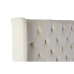 Čelo postele DKD Home Decor Krém Plastické Drevo MDF 194 x 20 x 170 cm
