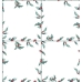Bordløper Belum terciopelo White Christmas 1 Flerfarget 50 x 145 cm Jul