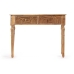 Stalas su 2 stalčiais Ruda Mango mediena 98 x 77 x 42 cm Išlinkimas