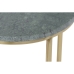 súprava 2 stolov DKD Home Decor zelená Zlatá 46 x 46 x 58 cm