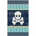 Ręcznik plażowy Secaneta Pirate Ciemnoniebieski