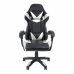Cadeira de Gaming EDM Branco Preto