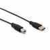 Kabelis Micro USB Nilox NXCUSBA01 Melns 1,8 m (1,8 m)