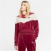 Polar com Capuz Mulher Nike Sportswear Heritage Vermelho Escuro