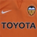 Dječja Majica Kratkih Rukava za Nogomet Nike Valencia CF 07/08 Away Oranžna