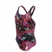 Badeanzug für Mädchen Nike SwimWear Flower Rosa