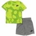 Conjunto Deportivo para Niños Nike Dye Dot Verde limón