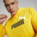 Polar com Capuz Homem Puma Essentials + Two Tone Big Logo Amarelo
